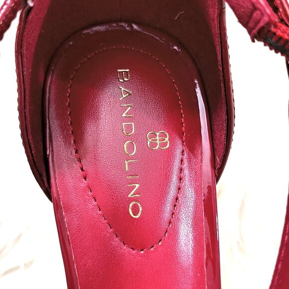NIB Women's Bandolino Women's Zeffer Pump - Size 7 Red - Picture 3 of 7
